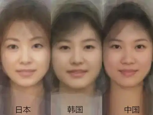 虽然同属于黄种人,但东亚各国的外貌确实都有特点,中日韩三国就有差异