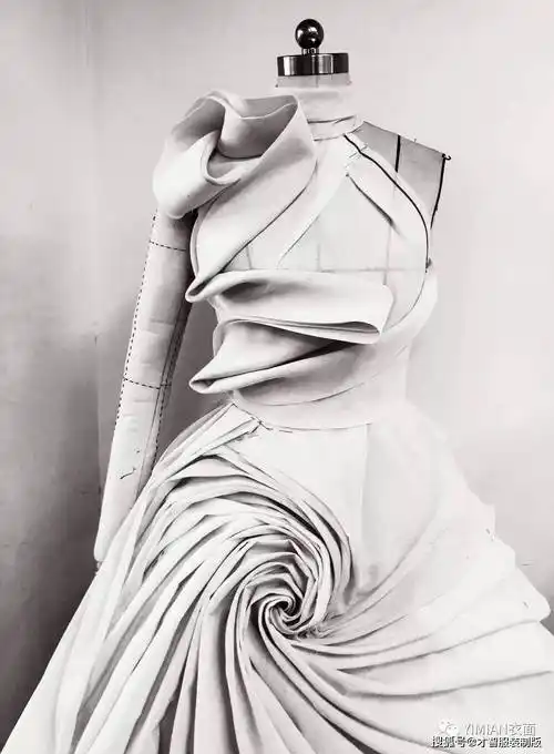秀场案例分析 立体裁剪造型设计合集才智服装_创意_draping_艺术