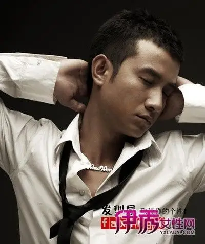 文章板寸头发型图片,知性男人简单但迷人.