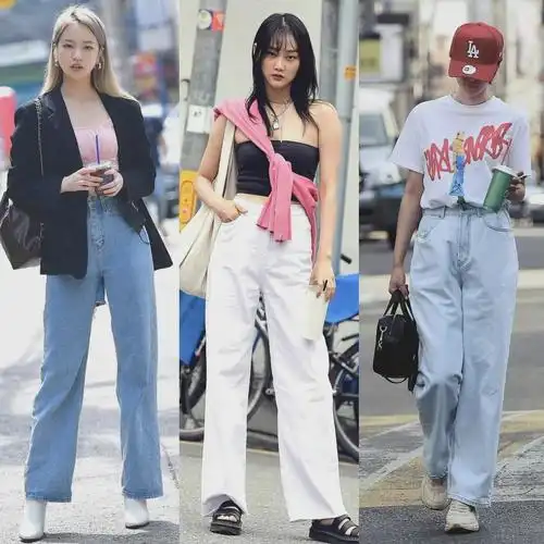 首尔街拍舒适帅气的女生穿搭参考指南