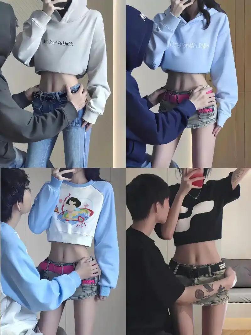 情侣搂腰拍照姿势来咯!这样拍真的好有感觉啊!#拍照姿势 #和