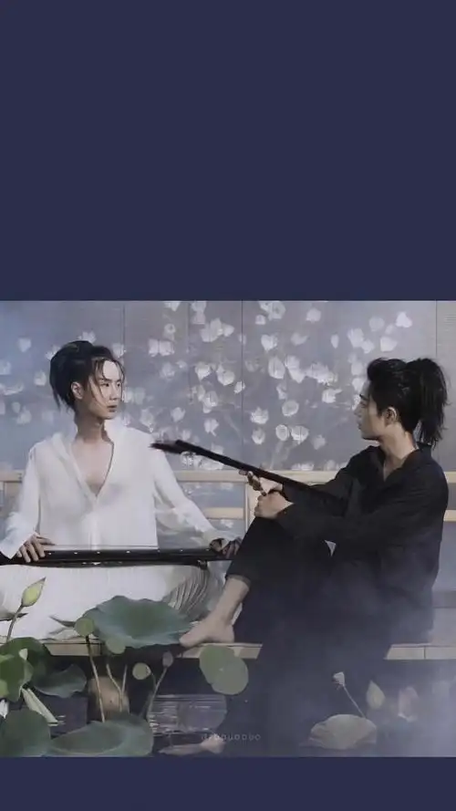 时尚芭莎肖战王一博拍摄