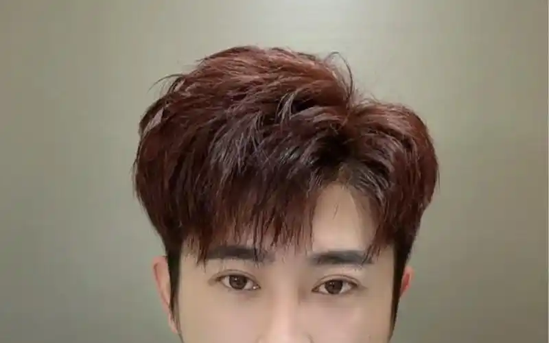 括号刘海三七分打理小技巧