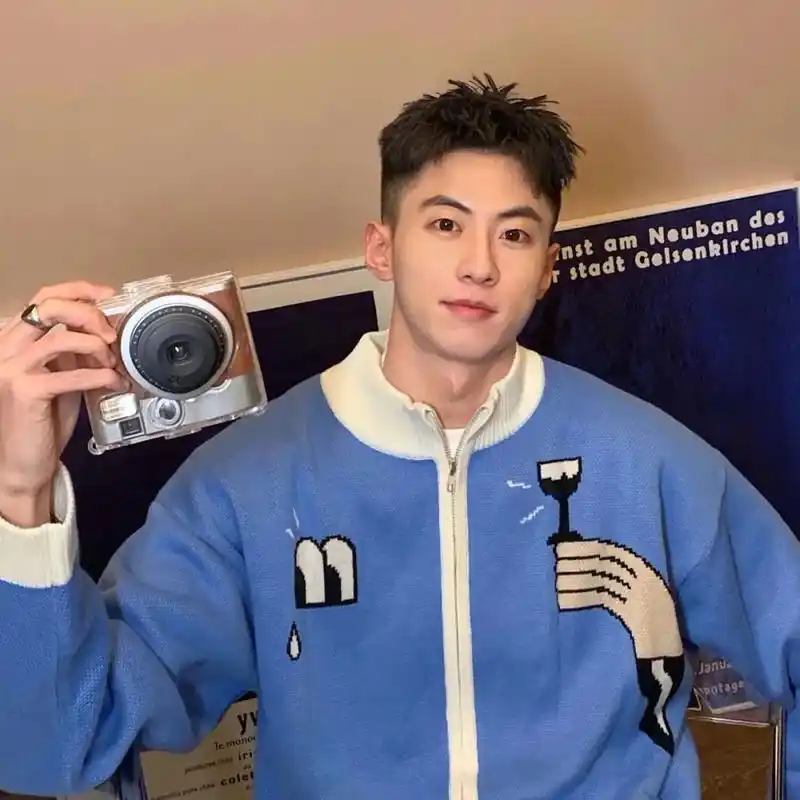 抖音图文来了 黄景瑜同款发型91抓刺碎盖摩根前刺 黄景瑜同 - 抖音