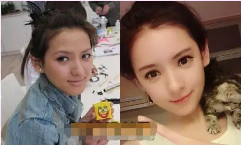 王思聪21岁女友张予曦旧照曝光被疑整容