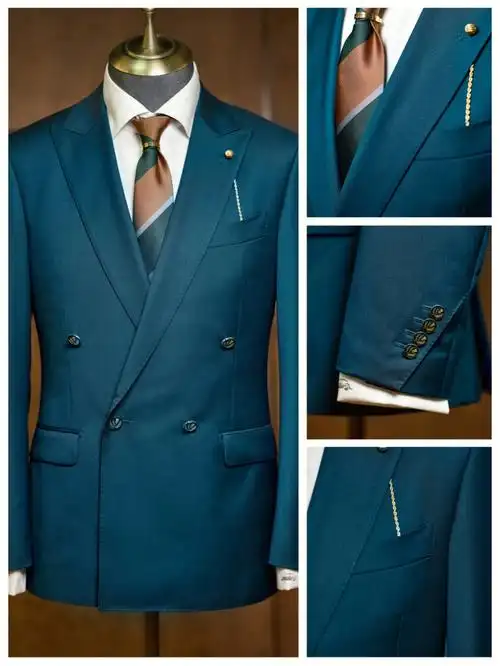 浪漫孔雀绿08英式婚礼礼服显高显气色