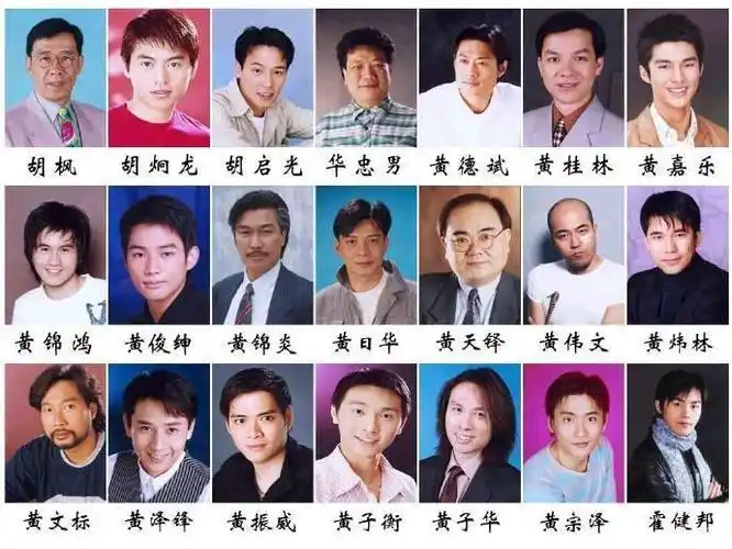 tvb的那些主角与配角们男演员篇