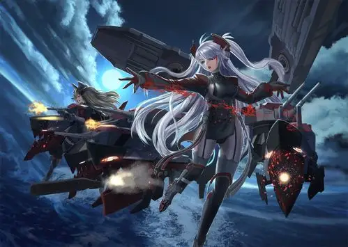 p站里那些碧蓝航线美图(欧根,凌波)