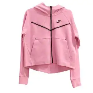 nike耐克粉色夹克女子运动服上衣2021春季新款休闲服夹克cw4299