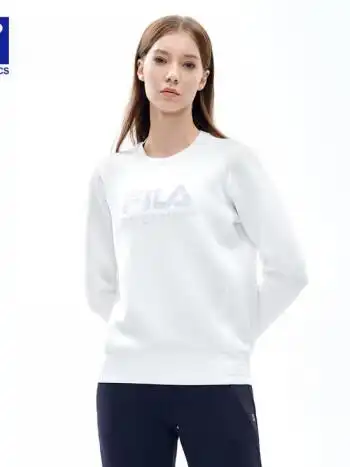 filaathletics斐乐女士卫衣2022年新款亲肤健身套头上衣商场同款本