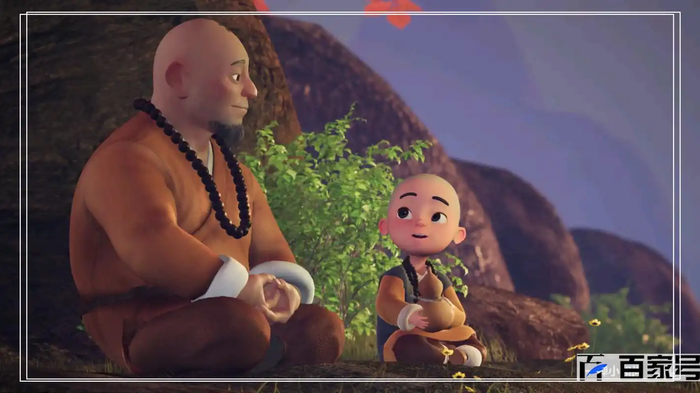 国漫一禅小和尚:手机党快来收藏吧,壁纸美美的