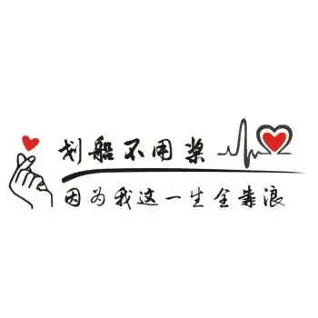 挡风玻璃贴纸车门灯眉改装新款创意搞笑抖音网红同款文字创意划痕遮挡