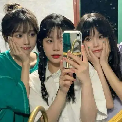 可爱多人闺蜜头像.