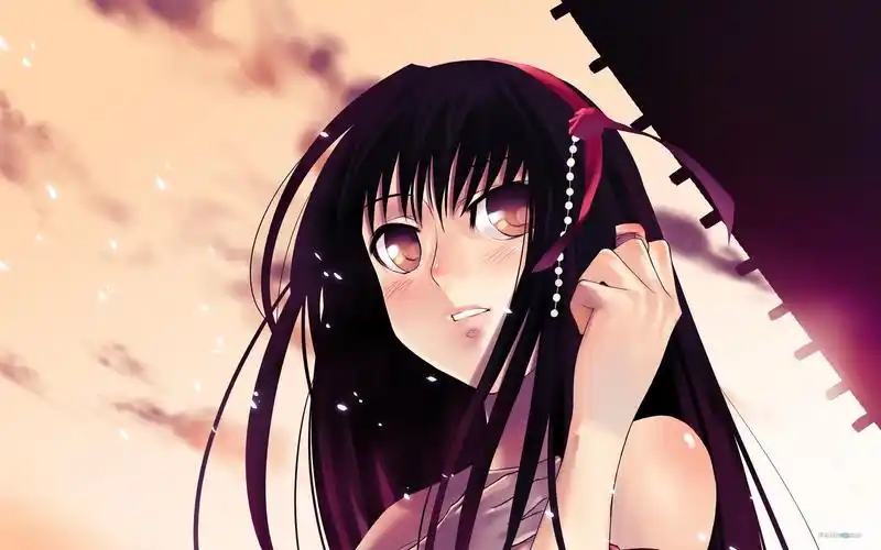 阎魔爱是日本著名动漫作品《地狱少女》中的女主角.表面上是个普通初