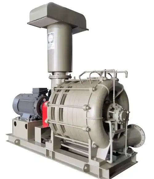 三元流多级离心鼓风机