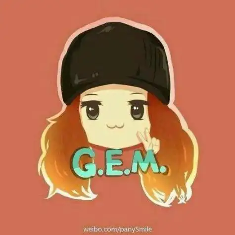 邓紫棋动漫简笔画