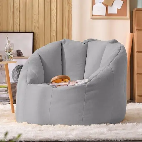 家逸懒人沙发单人豆袋沙发椅榻榻米躺椅卧室阳台小沙发简易休闲椅参数