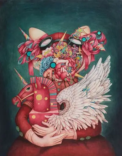 10张充满活力超现实主义插画作品(2)