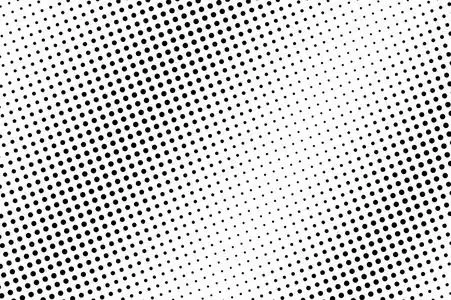 金属点状梯度. 抽象单色背景. 透明背景上的黑色墨水点. 穿孔模板.