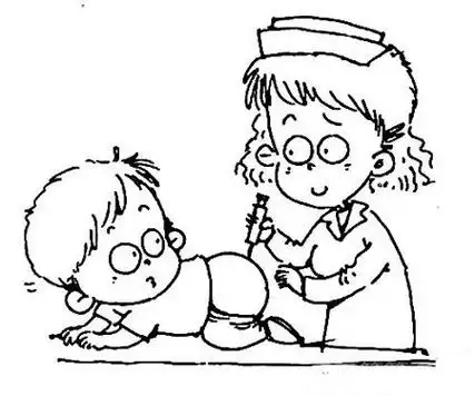 打针简笔画 给病毒打针简笔画