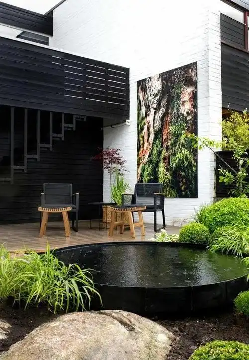 6种类型的别墅庭院水景设计,总有一款适合你家院子!