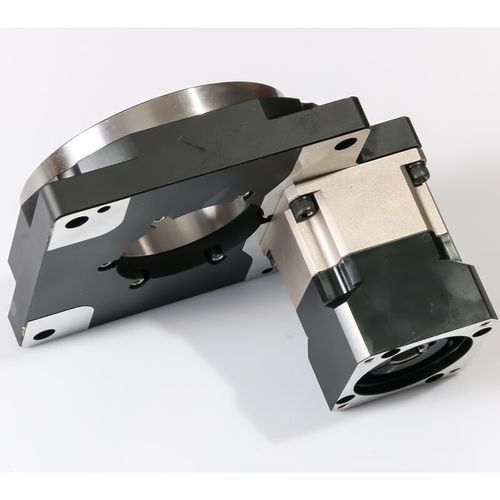 6085130精密中空旋转平台电动转盘圆盘转台步进伺服电机分度盘wp20010