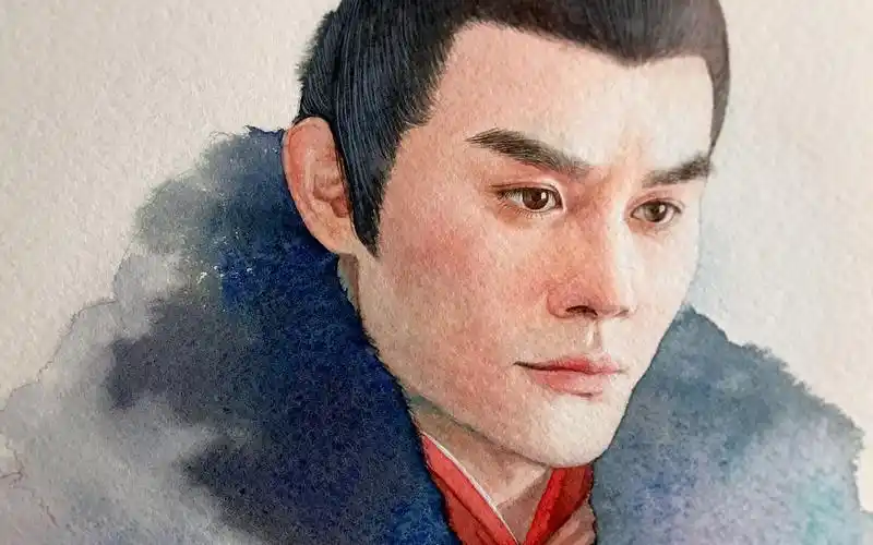 手绘水彩萧景琰王凯琅琊榜61kkw48