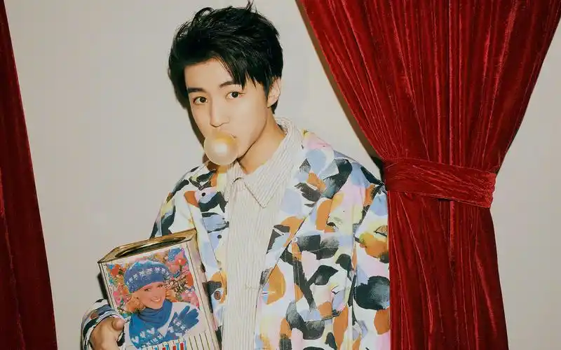 王俊凯复古俏皮高清桌面壁纸