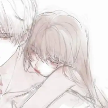 动漫头像冷酷黑白情侣头像恋爱有多甜幸福就有多远