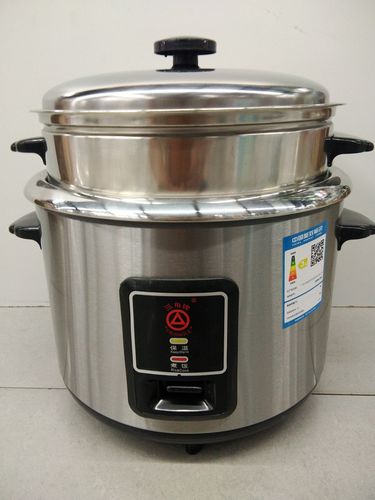 正品老牌三角电饭煲不锈钢内胆3l/4l/5l宿舍家用老式3-6人电饭锅