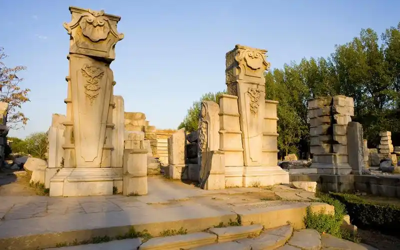 北京圆明园遗址图片桌面壁纸