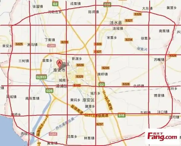 《淮安市内环快速路规划》草案出台——北京路全线采用高架形式