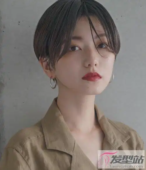 中性风酷帅女生短发 头发剪短做个酷girl超有型_发型站_最新流行发型