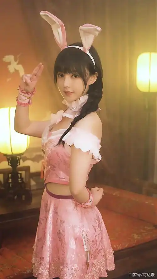 斗罗大陆:小舞真人版cos,甜美风好可爱,完全可以当真人版女主