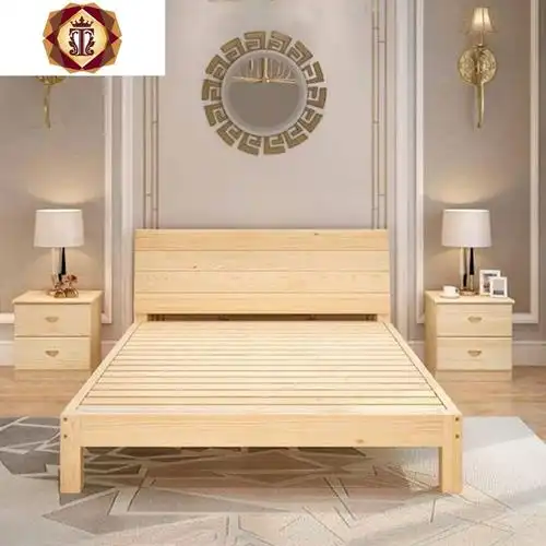 三维工匠原木无漆床0911米13米14米16米17米19定做定制儿童实木床视频