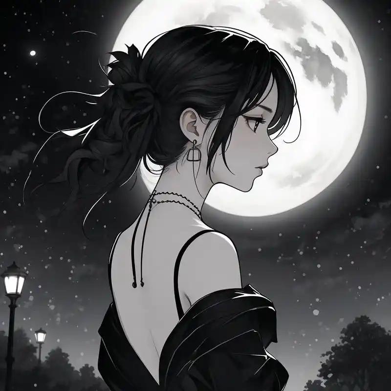 94高冷黑色系·头像女