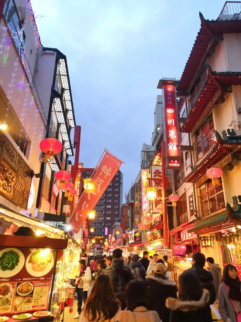 逛逛神户的中华街  神户夜景 环游日本 神户 #抖音图文来了 - 抖音