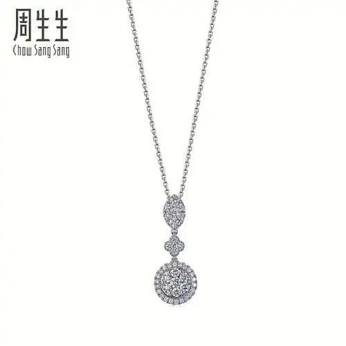 周生生钻之颂钻石吊坠