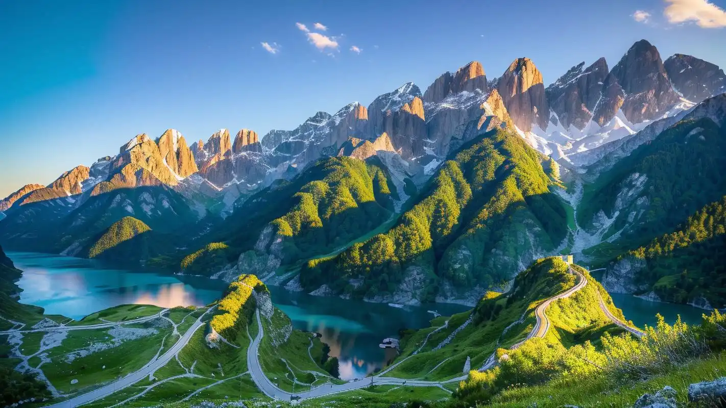 绝美山水风景壁纸 沉醉于大自然的怀抱,让心灵得以宁静.