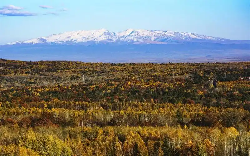 秋日长白山林海