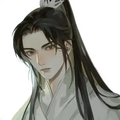 江孑酷帅气古风二次元手绘男头