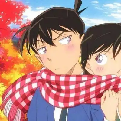 林弦:一对两张柯南新兰动漫情头_情侣头像_我要个性网