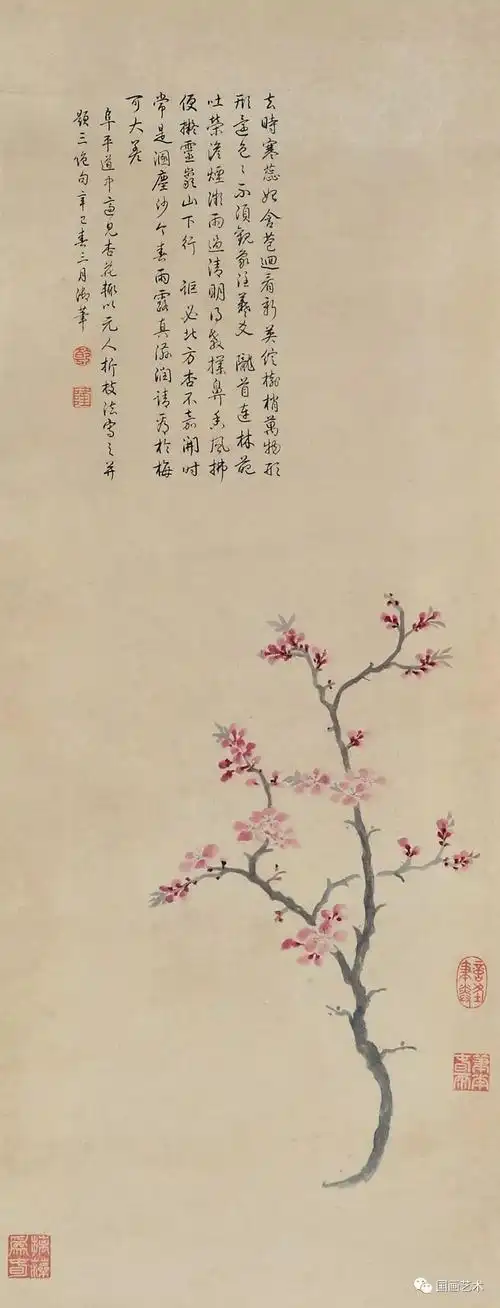 玉楼人醉杏花天:古今名家画杏花