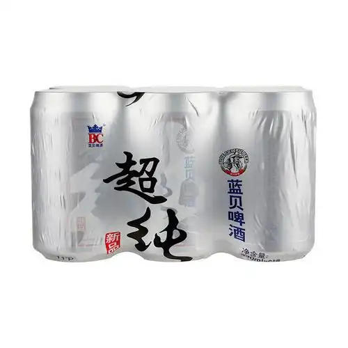 蓝贝超纯啤酒330ml*6罐/组