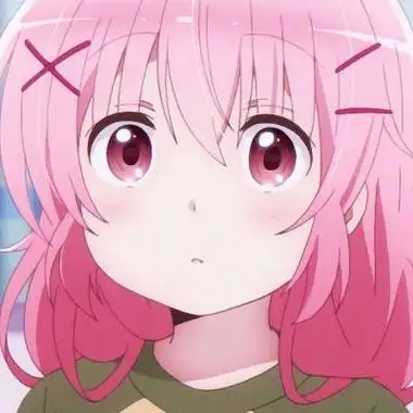 qq头像女生可爱粉色系动漫可爱动漫头像女呆萌粉色