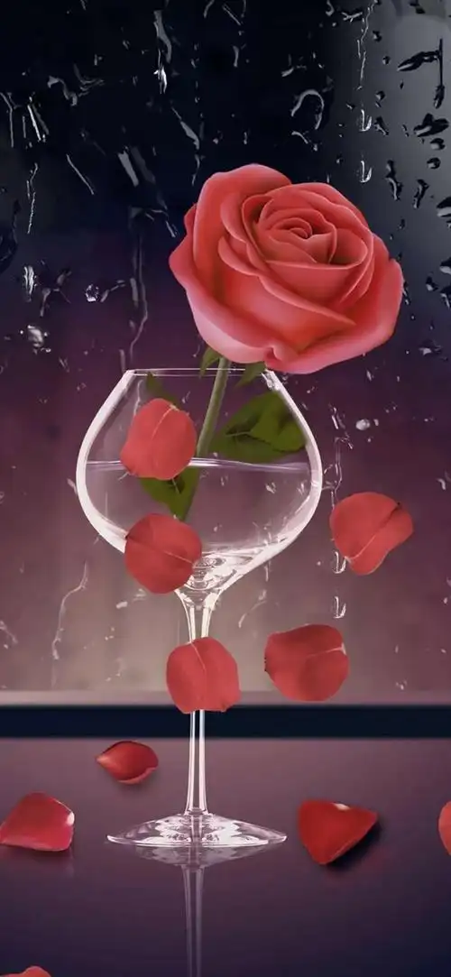 唯美手机壁纸,聊天背景图 - 把心动藏好