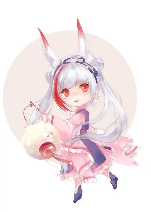 q萌 古风 古韵 中国风 手帐素材 插画 手绘 彩绘 头像