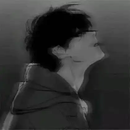 世界再大也要流浪去,黑白男动漫霸气冷酷无情-卡通头像