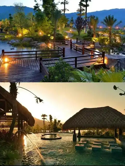 福州旅游   这次去福州旅游我们去打卡了这家"小巴厘岛"的溪山温泉