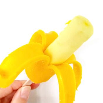 雀巢【费】笨nana雪糕剥皮香蕉冰淇淋苹果味冷饮笨nana冰棍 雀巢笨